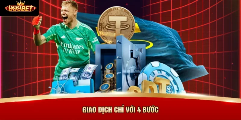 Giao dịch chỉ với 4 bước 